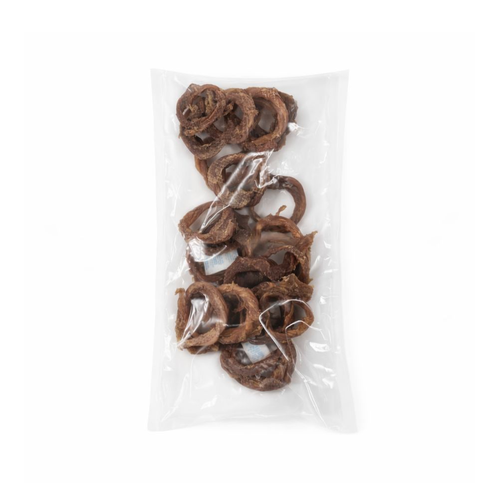 Jerky Turkey Tendon Rings (25-Pack) | Natural High-Protein Dog Chews