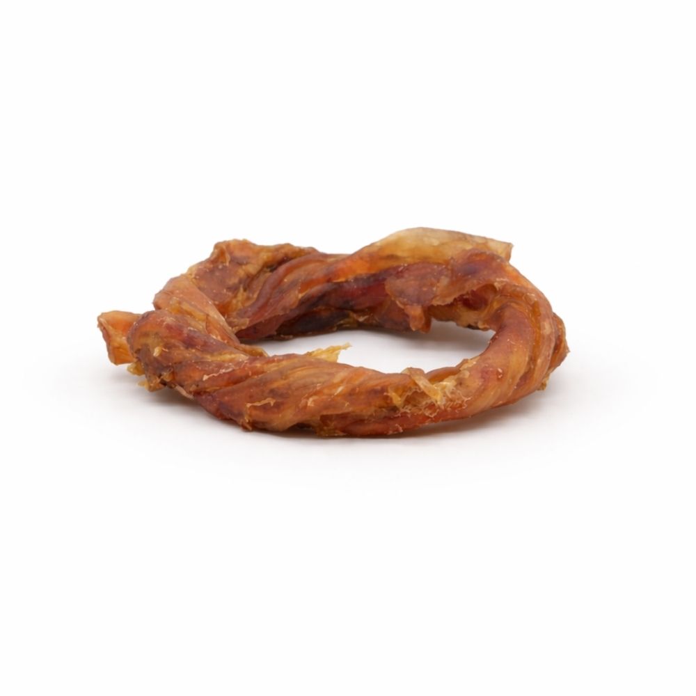 Jerky Turkey Tendon Rings (25-Pack) | Natural High-Protein Dog Chews