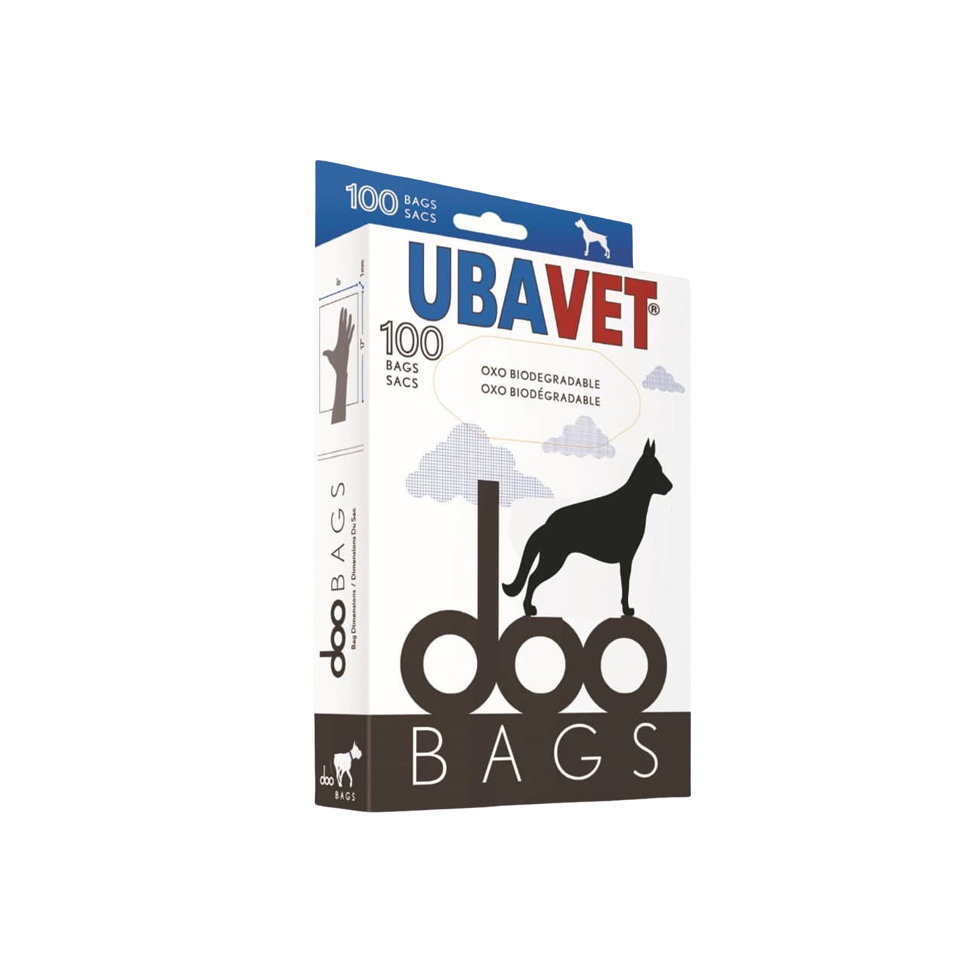 UBAVET DOO Waste Bags for Dogs & Cats (100-pack)