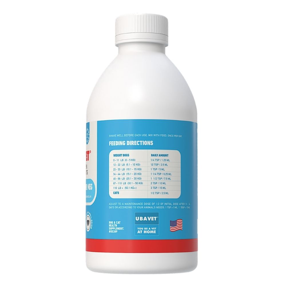 UBAVET Joint Power MEG Joint Support Liquid for Dogs & Cats