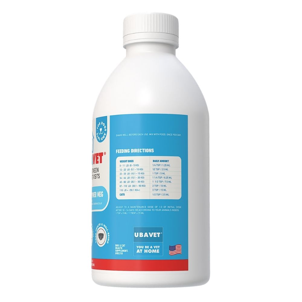 UBAVET Joint Power MEG Joint Support Liquid for Dogs & Cats