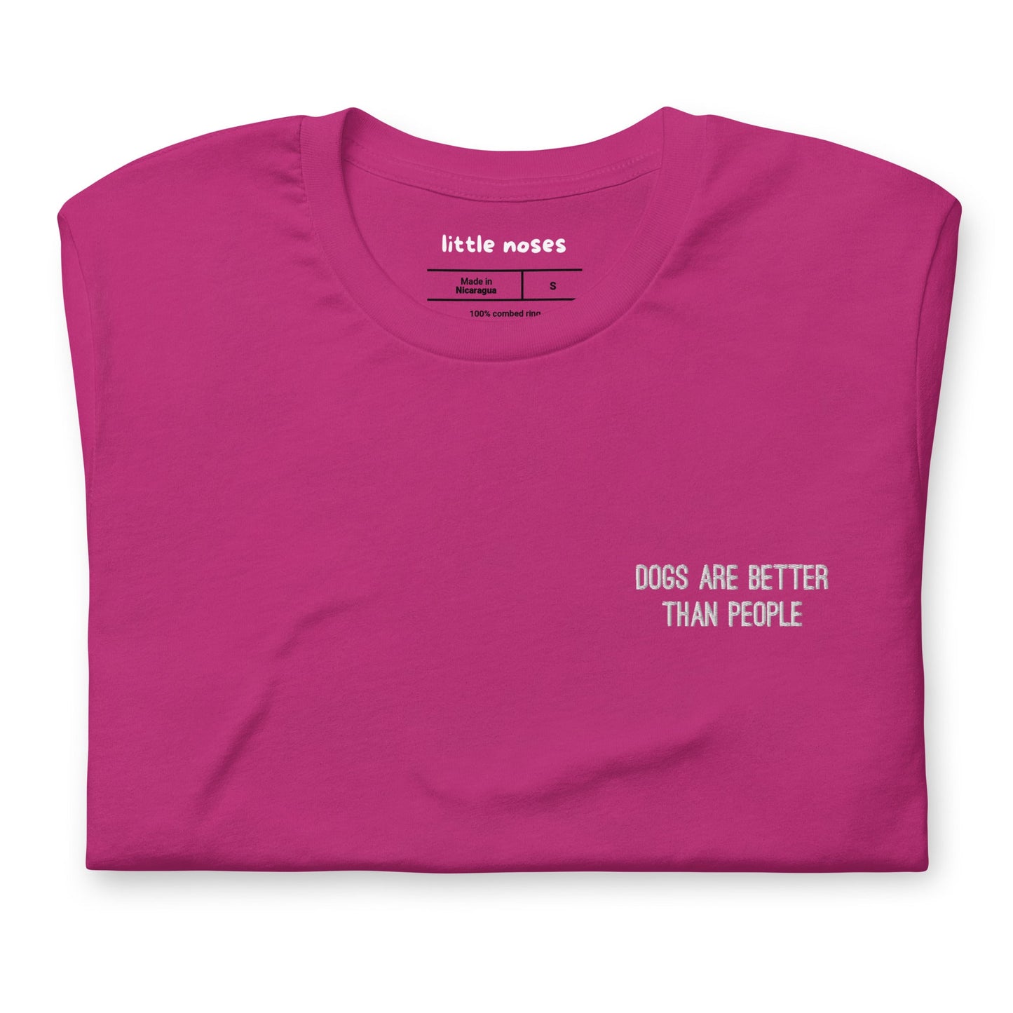 Dogs are better than people tshirt