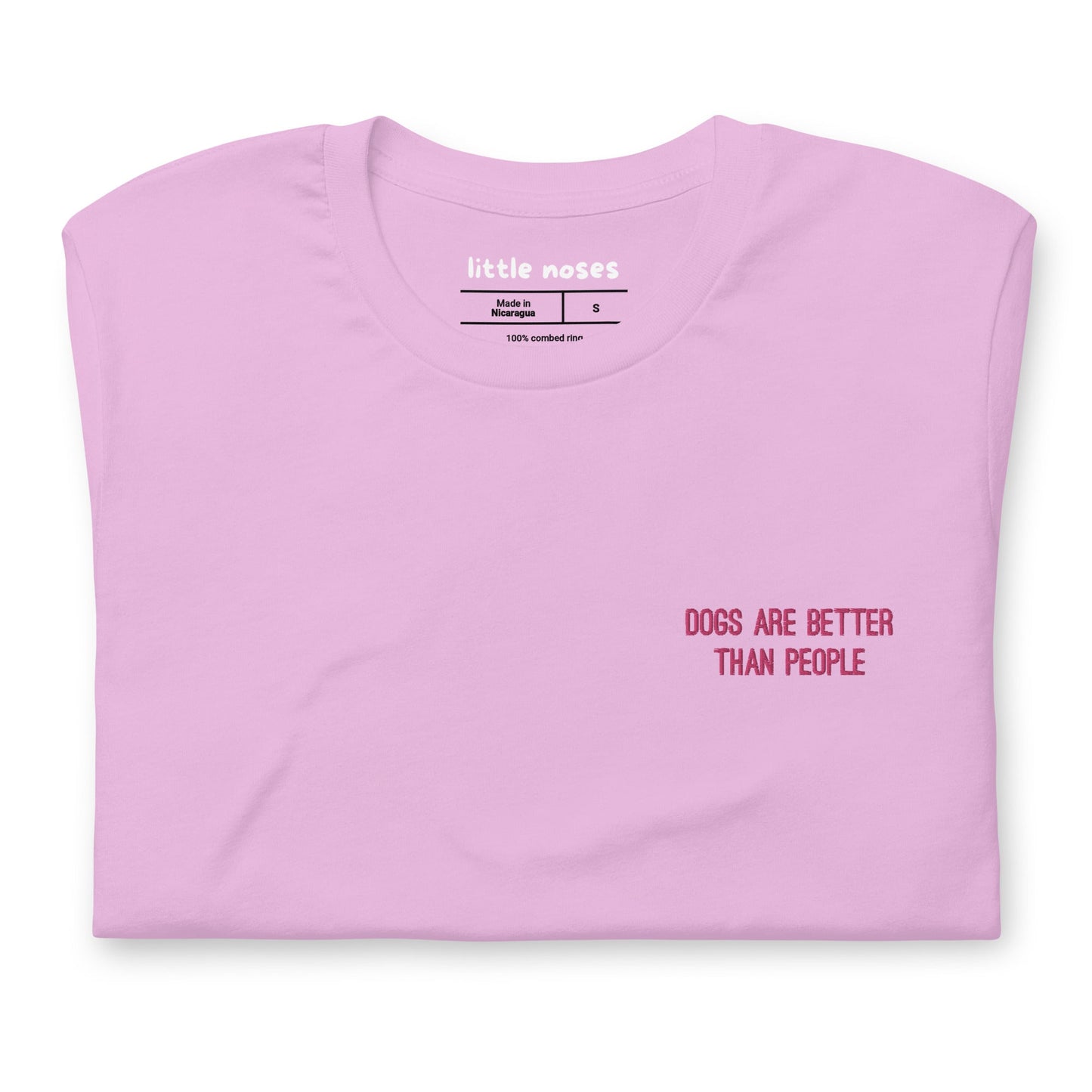 Dogs are better than people tshirt
