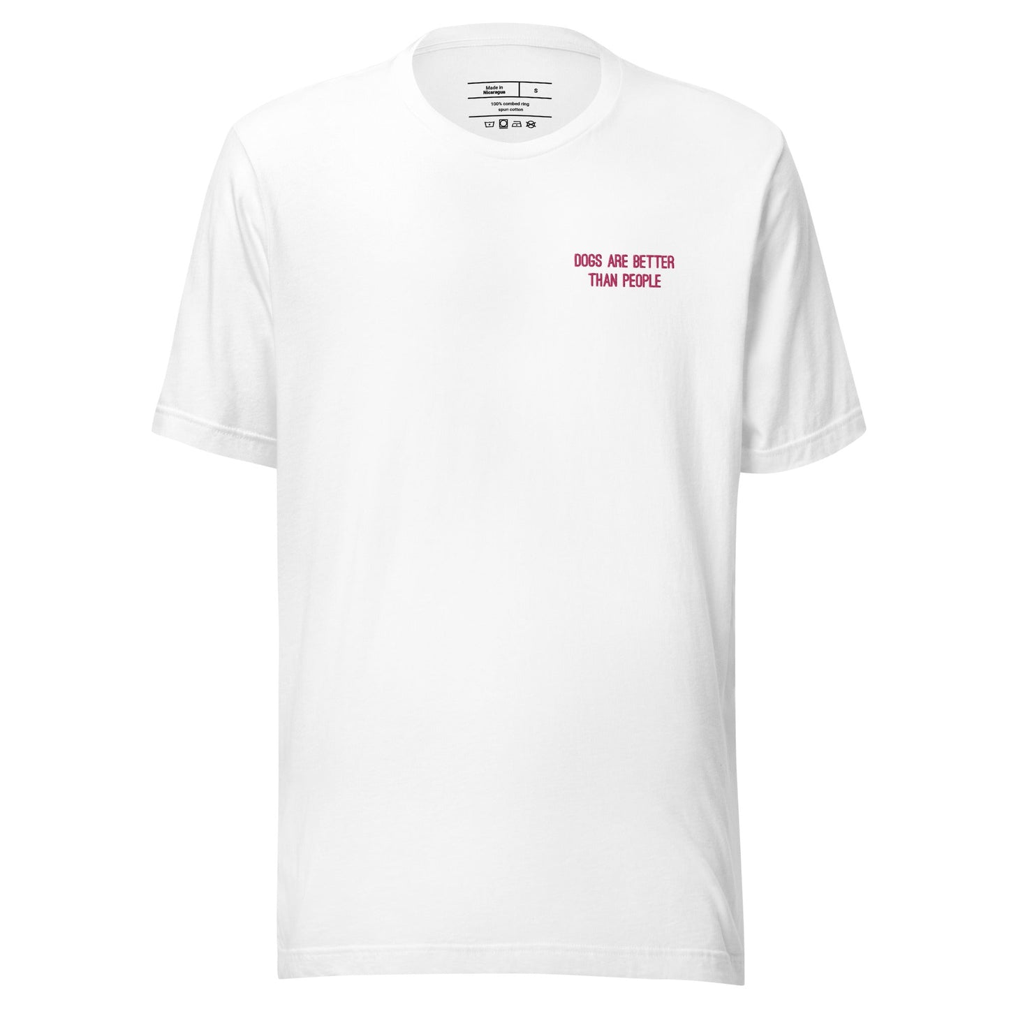 Dogs are better than people tshirt