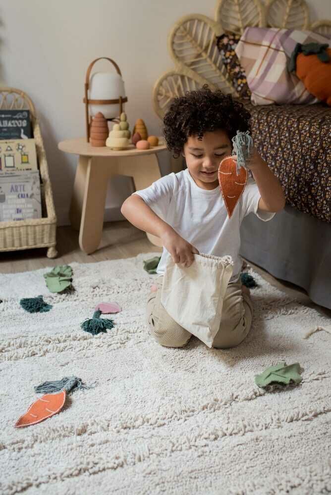 Washable Veggie Garden Rug