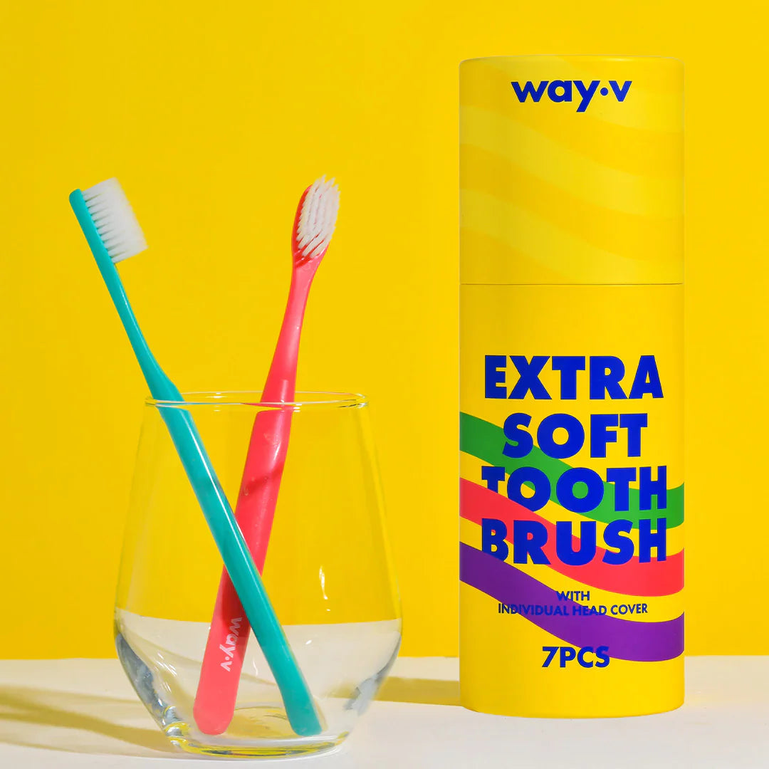 WAY.V Extra Soft Toothbrush - 7pcs