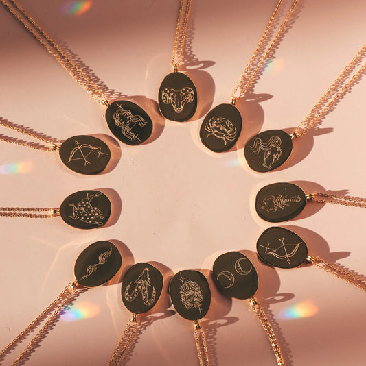 The Zodiac Necklace - Gold